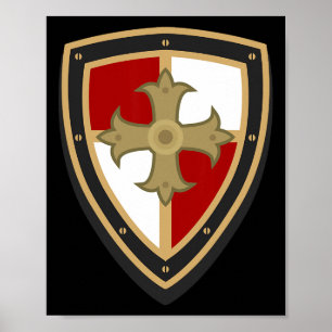 Medieval Knight - Medieval Renaissance Tunic Poster