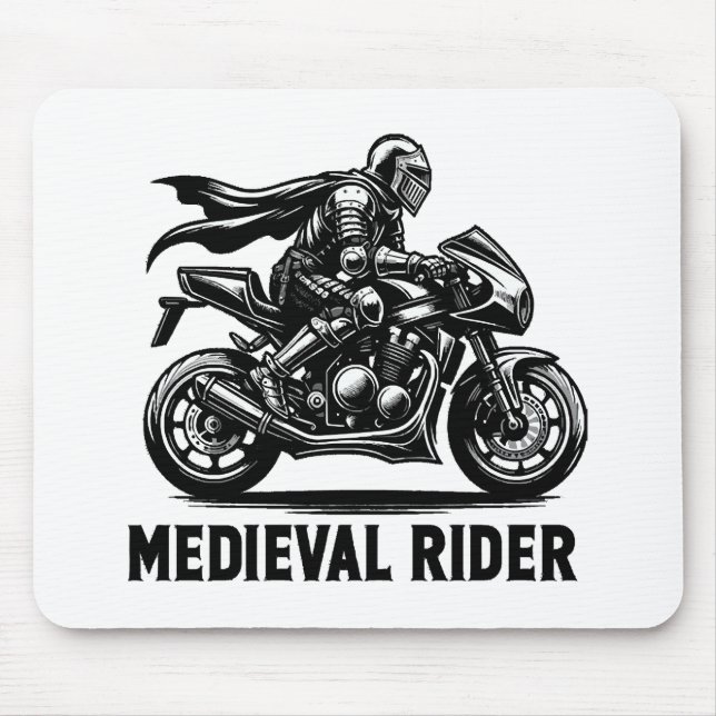 Medieval knight mouse pad (Front)