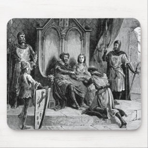 Medieval Knight Mouse Pad
