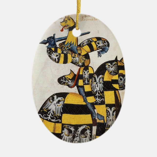 Medieval Knight Ornament (Front)