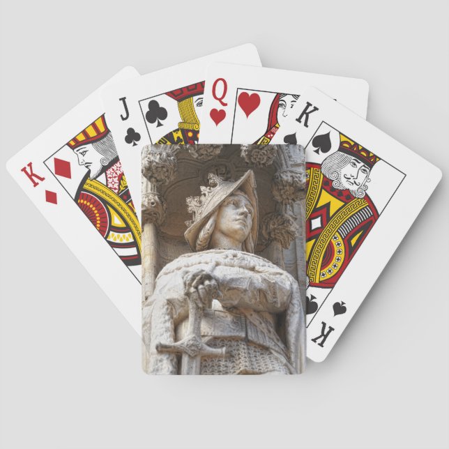 Medieval Knight Playing Cards (Back)