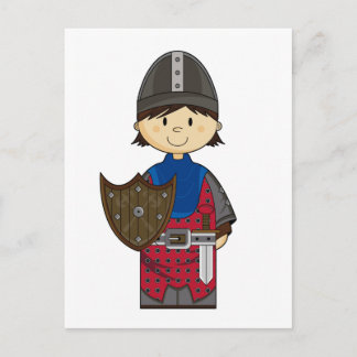 Medieval Knight Postcard