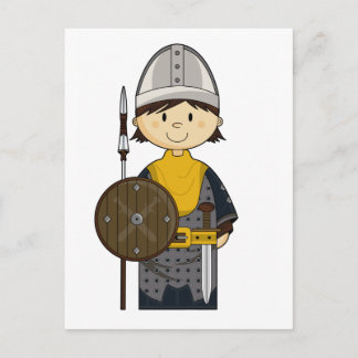 Medieval Knight Postcard