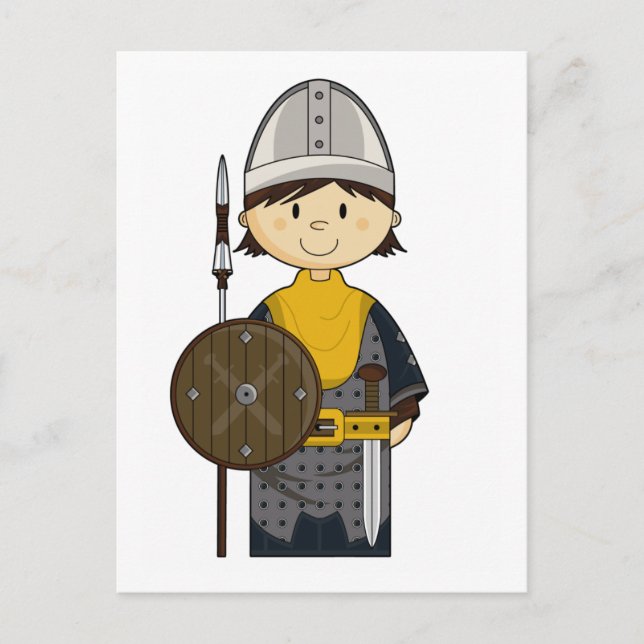 Medieval Knight Postcard (Front)