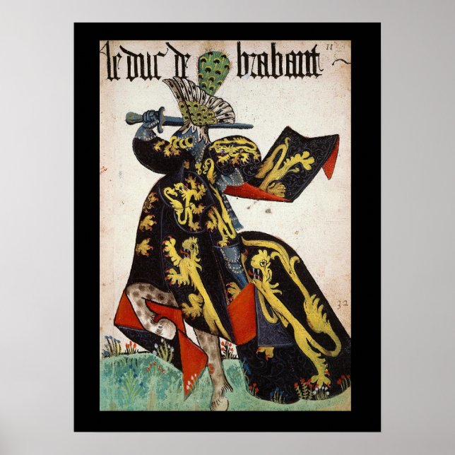 Medieval Knight Poster (Front)
