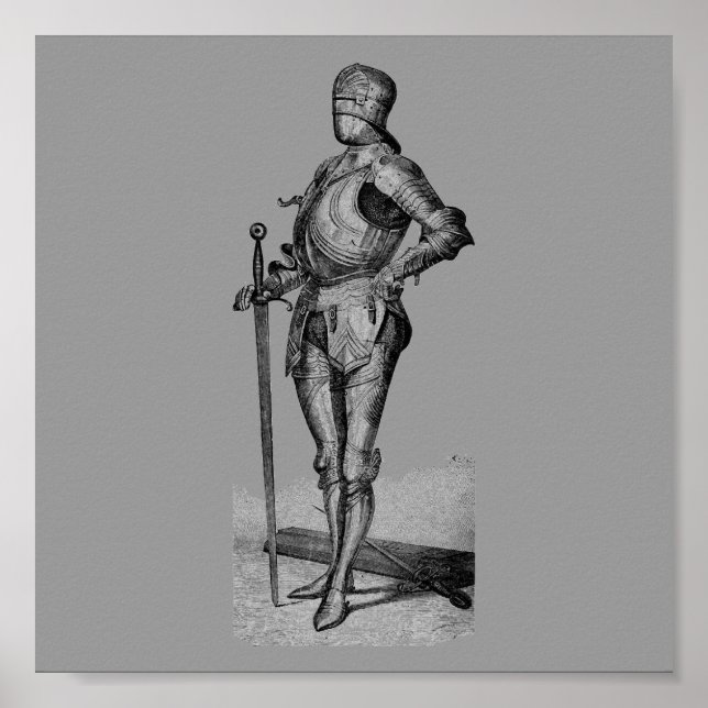 Medieval Knight Poster (Front)