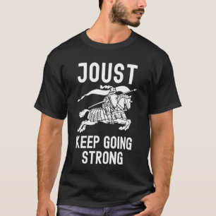 Medieval Knight Renaissance Armour Horseback Joust T-Shirt