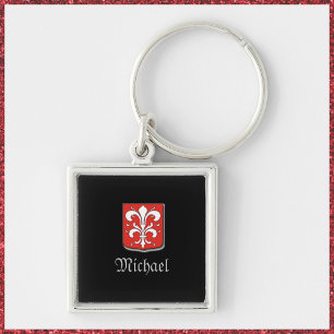 Medieval Knight Shield  Keychain