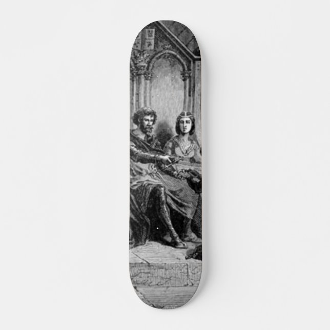 Medieval Knight Skateboard (Front)