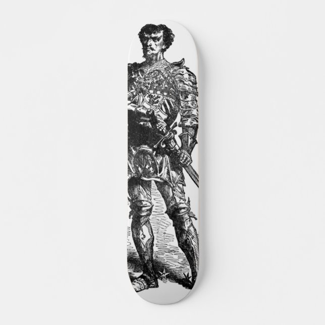 Medieval Knight Skateboard (Front)