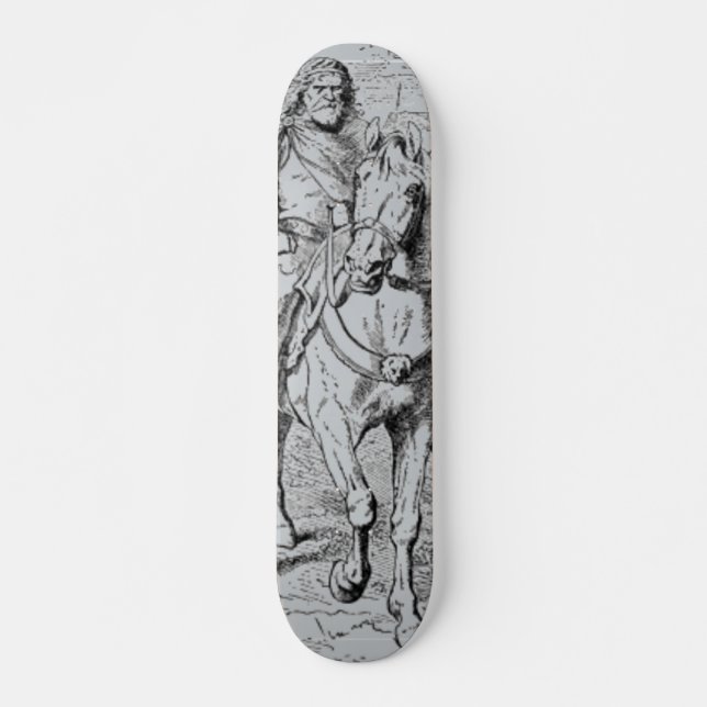 Medieval Knight Skateboard (Front)
