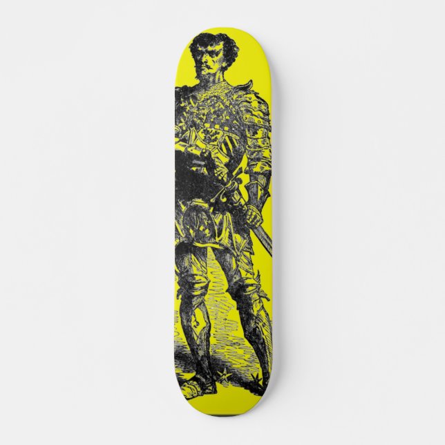 Medieval Knight Skateboard (Front)