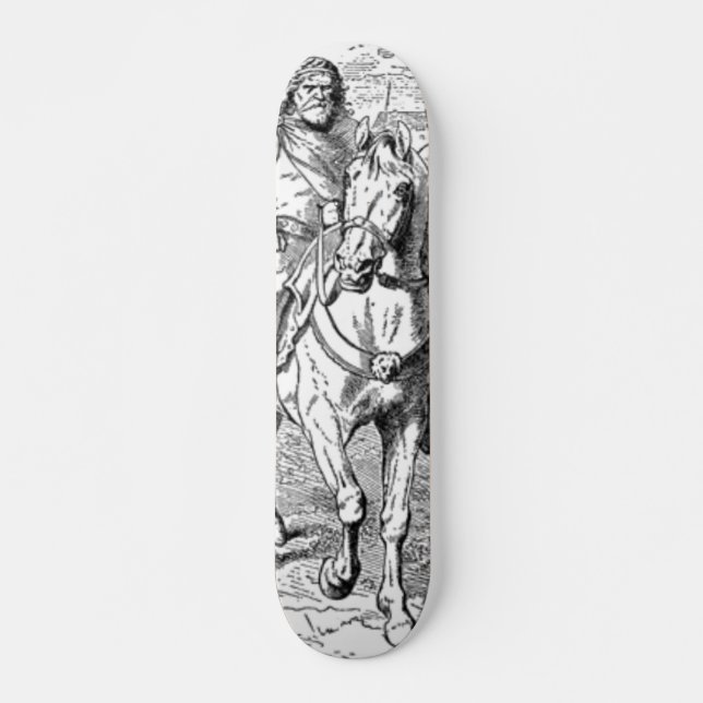 Medieval Knight Skateboard (Front)