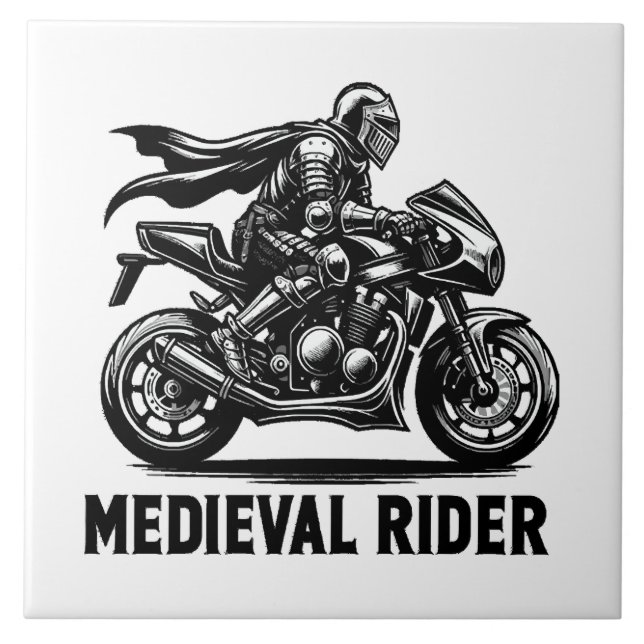 Medieval knight tile (Front)