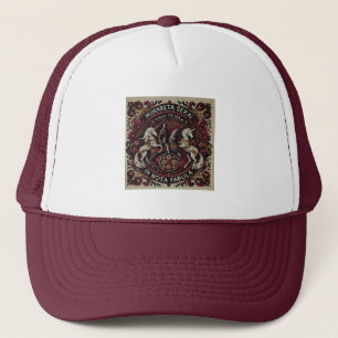 Medieval knight trucker hat