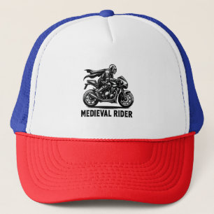 Medieval knight trucker hat