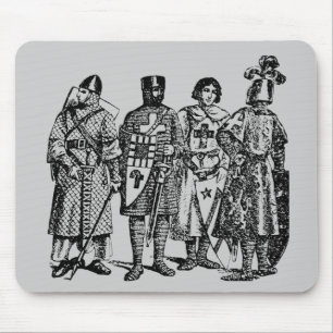 Medieval Knights Mouse Pad