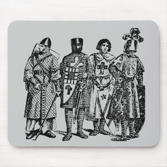 Medieval Knights Mouse Pad (Front)