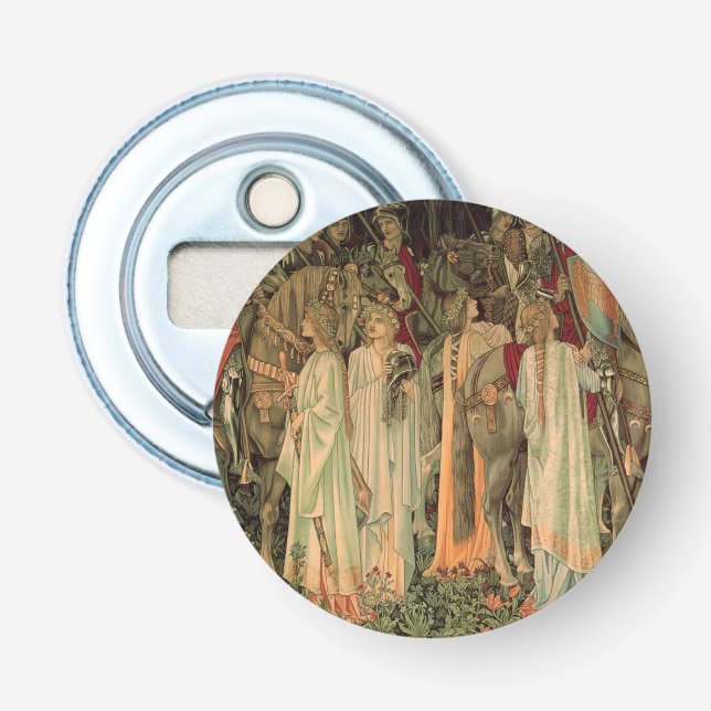 Medieval Knights of the Round Table Bottle Opener (Front)