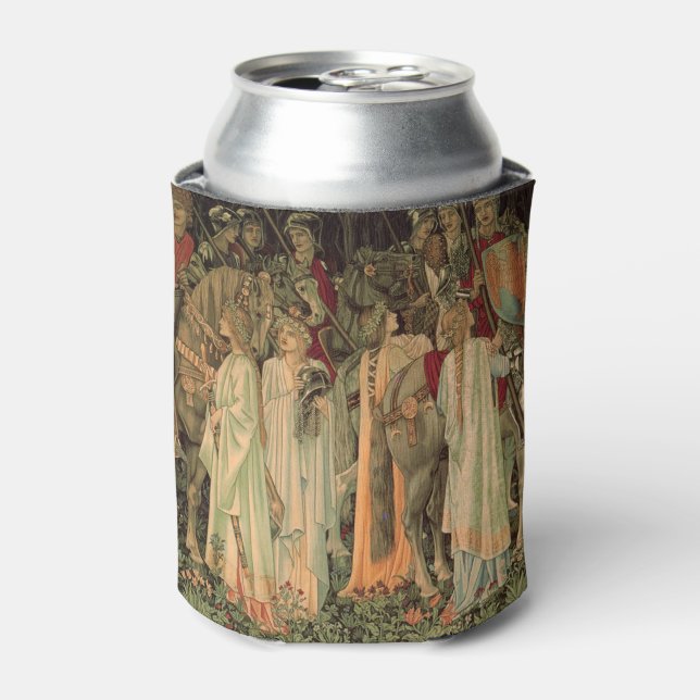 Medieval Knights of the Round Table Can Cooler (Can Front)