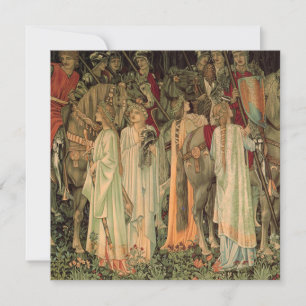 Medieval Knights of the Round Table Invitation