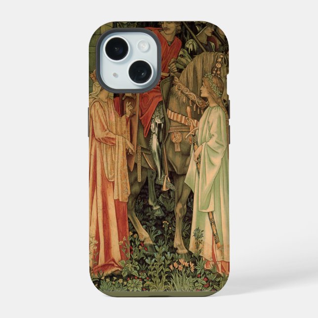 Medieval Knights of the Round Table iPhone 15 Case (Back)