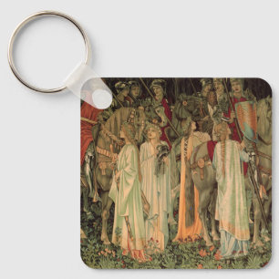 Medieval Knights of the Round Table Keychain