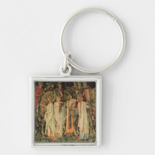 Medieval Knights of the Round Table Keychain