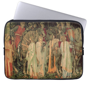 Medieval Knights of the Round Table Laptop Sleeve