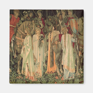Medieval Knights of the Round Table Magnet