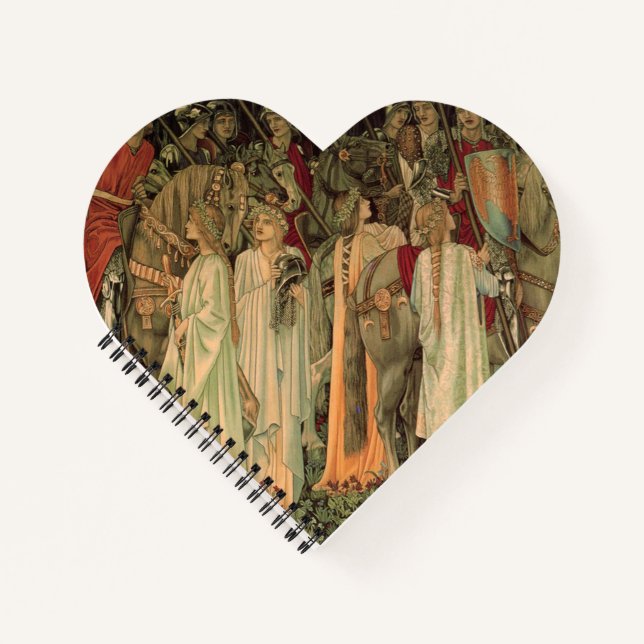 Medieval Knights of the Round Table Notebook (Front)
