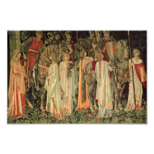 Medieval Knights of the Round Table Photo Print