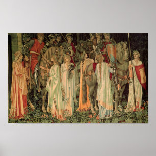 Medieval Knights of the Round Table Poster