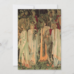 Medieval Knights of the Round Table Save The Date