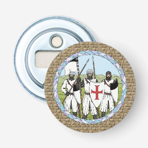 Medieval Knights Templar Bottle Opener