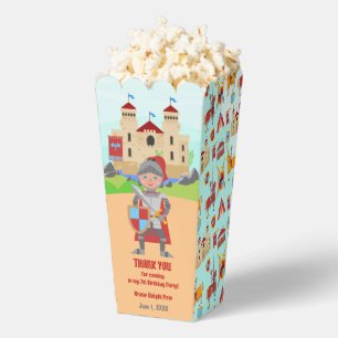 Medieval Knights Tournament Birthday Party Favor Box