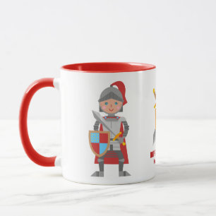 Medieval Knights Tournament Birthday Party Mug