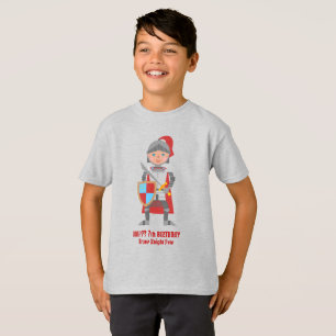 Medieval Knights Tournament Birthday Party T-Shirt