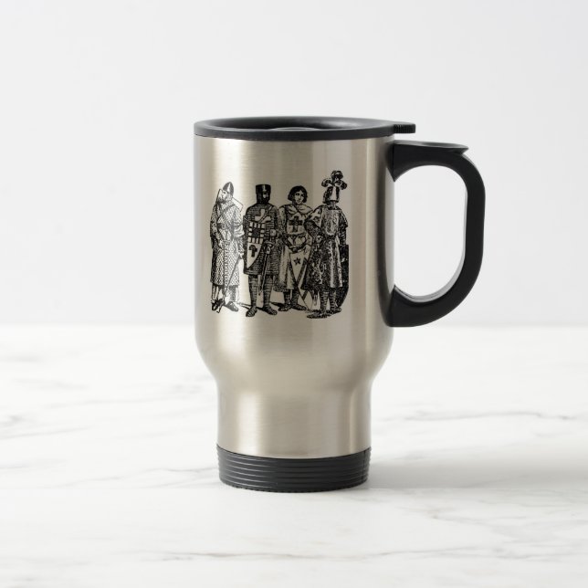 Medieval Knights Travel Mug (Right)