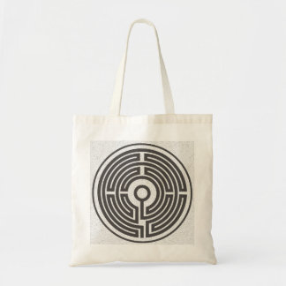 medieval labyrinth small tote bag