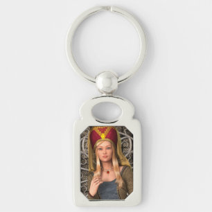 Medieval Lady Keychain