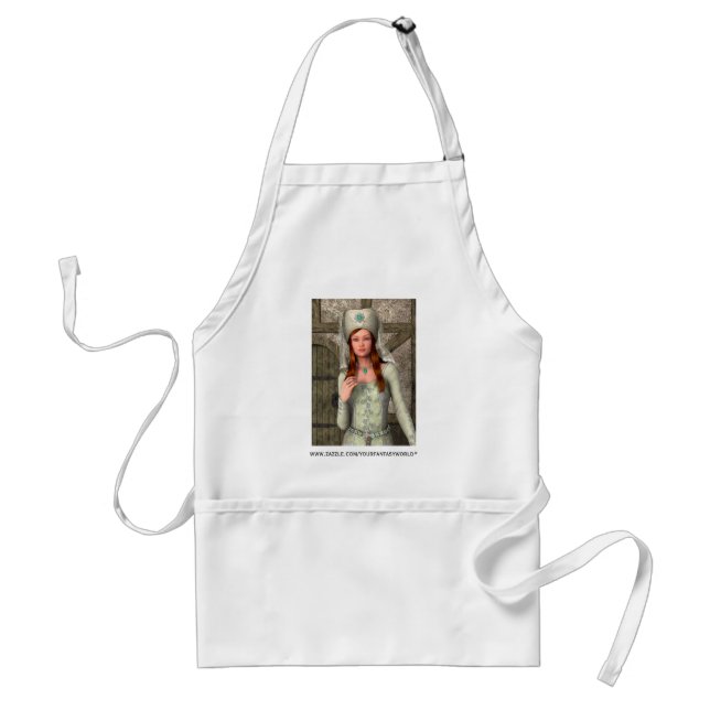 Medieval Lady  Standard Apron (Front)