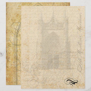 Medieval Letterhead - Palimpsest