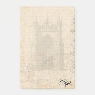Medieval Letterhead - Palimpsest Post-it Notes