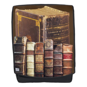 Medieval Library and Books of Antiquity Backpack