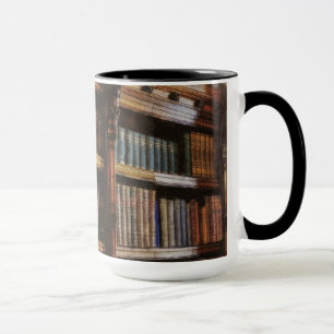 Medieval Library and Books of Antiquity Design Mug