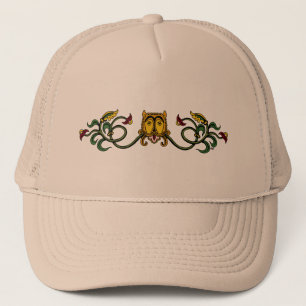 Medieval Lion Design Trucker Hat