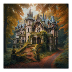 Medieval Mansion  Poster