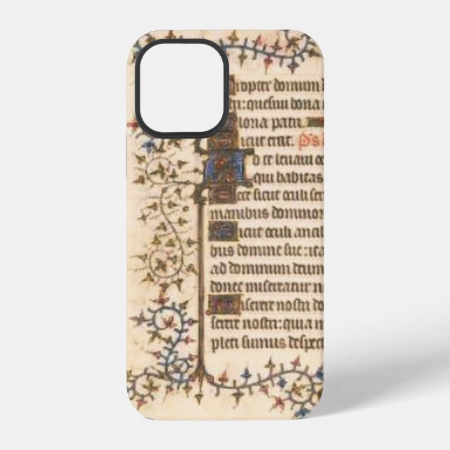 Medieval Manuscript for Iphone Case (Back)