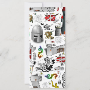 Medieval Mash-up Bookmarks